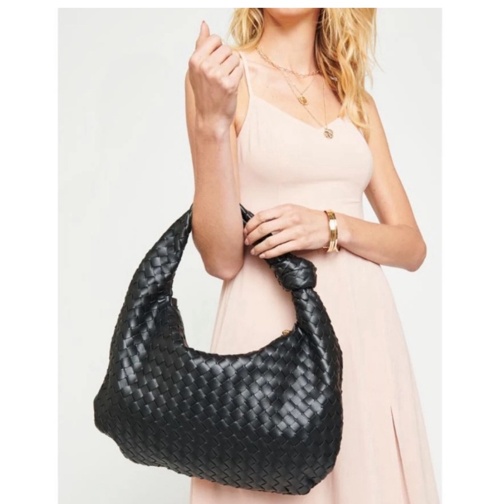 Urban Expressions Woven Hobo Bag